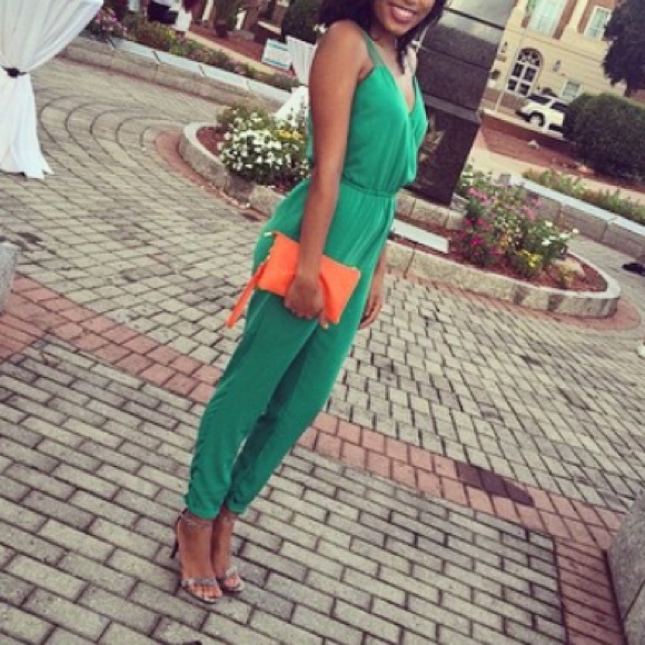 Green Jumpsuit