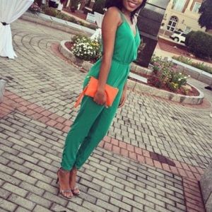 Green Jumpsuit