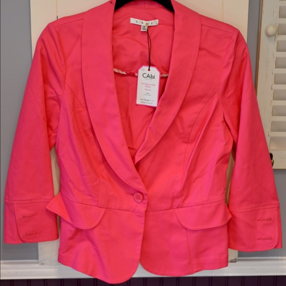 CAbi 310 Power Pink Blazer