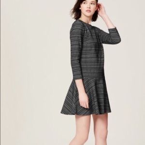 Geo Stripe Flippy Dress