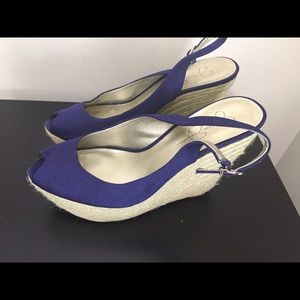 Jessica Simpson Purple Espadrilles