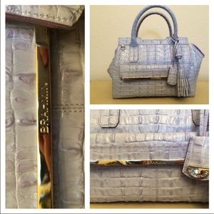 Large Lilac Brahmin Handbag