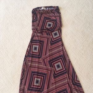 Veronica M Strapless Maxi Dress