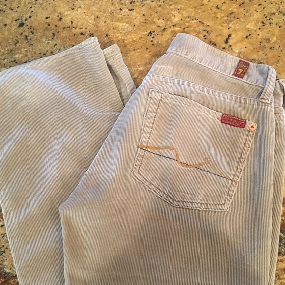 7 for All Mankind 27 corduroy