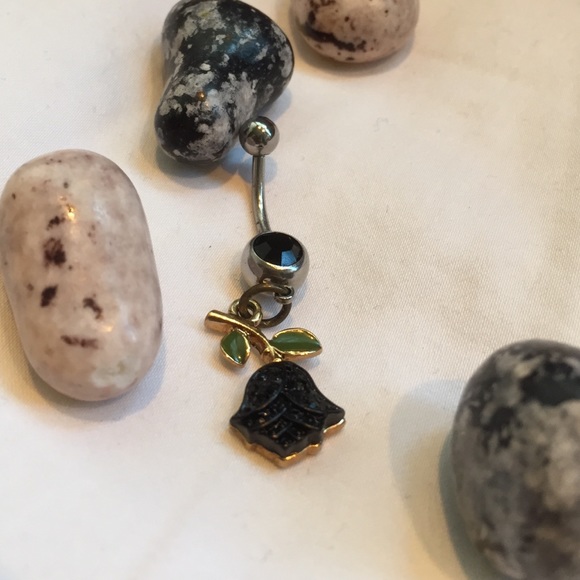 Navel Ring with Betsey Johnson Charm