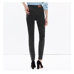 MADEWELL 10" HIGH-RISE SKINNY JEANS SIZE:27