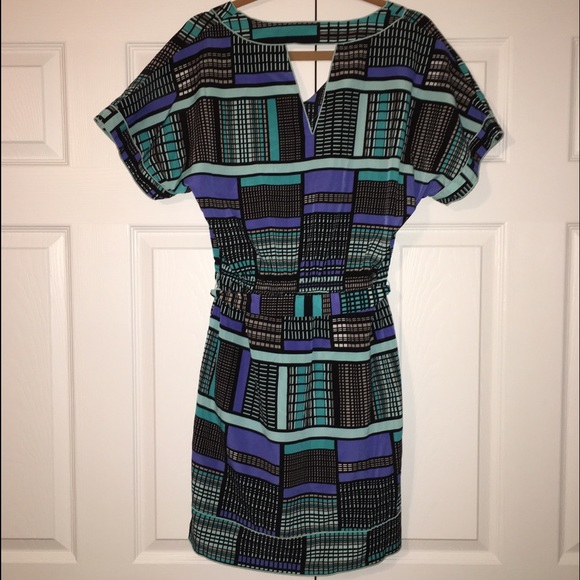 Banana Republic tropical dress size 8 - Picture 2 of 4