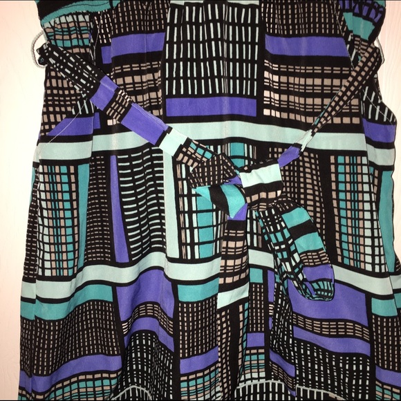 Banana Republic tropical dress size 8 - Picture 3 of 4