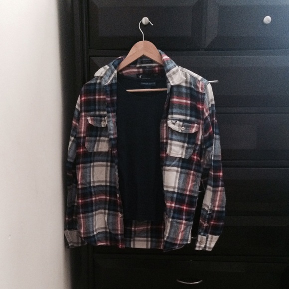 American eagle flannel and Kate Scott shirt bundle