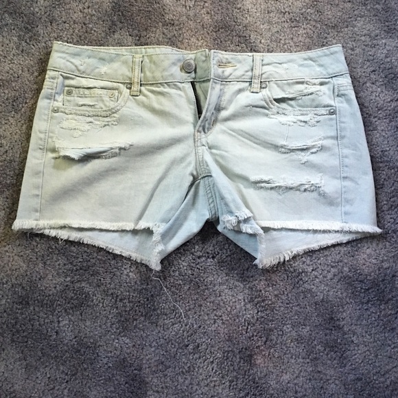 Light Wash Shorts