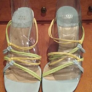 Stuart Weitzman strappy wedge