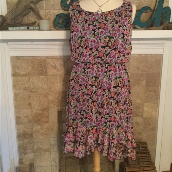 Floral Swishy Dress