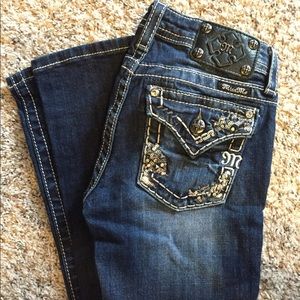 Miss Me Girls size 14 boot cut jeans
