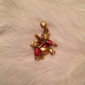 *SOLD* Winnie The Pooh Gold Charm