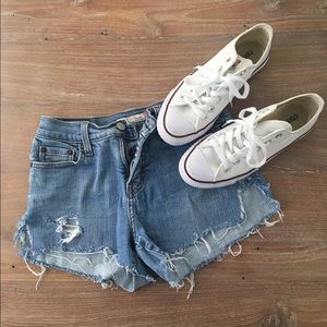 Levi High Waisted Shorts