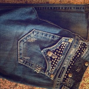 Miss Me jeans size 28. Inseam 33. Boot cut.