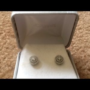 Beautiful real diamond earrings