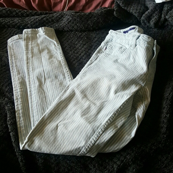 Pinstripe Jeans CYBER MONDAY SALE - Picture 1 of 4