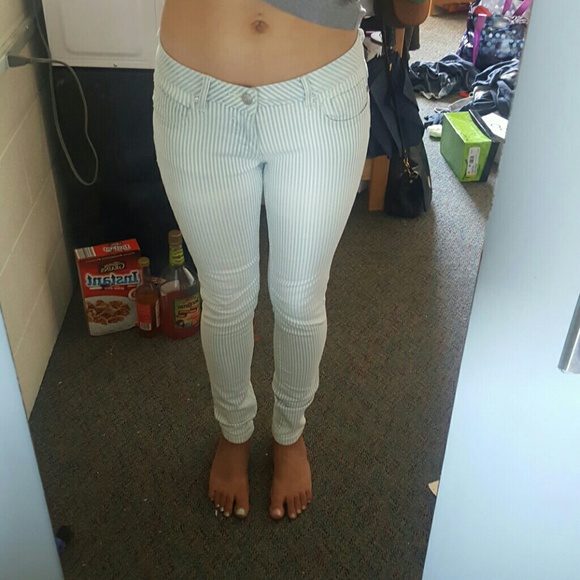 Pinstripe Jeans CYBER MONDAY SALE - Picture 3 of 4