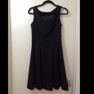 Forever 21 fit n flare black dress. Size 6.