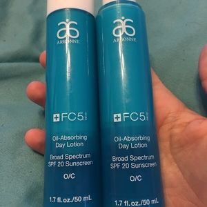 Two- Arbonne FC-5 oil absorbing day lotion