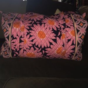 Vera Bradley large duffle in LOVES ME (retired)