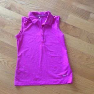 Nike girls golf shirt