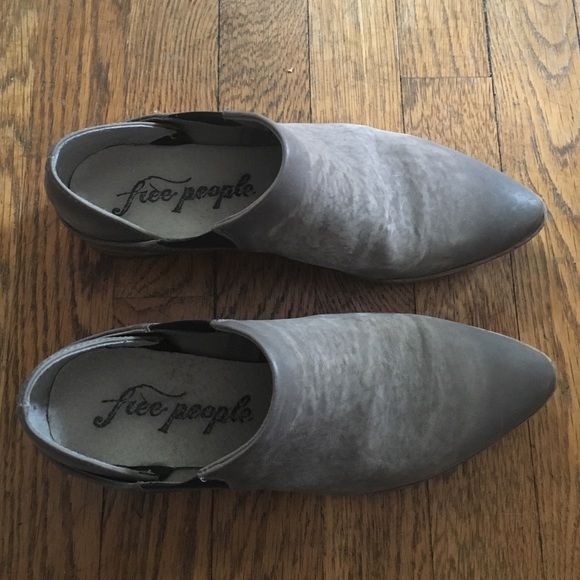 Free People slip on ankle boots 39 8.5