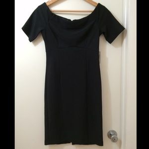 Forever 21 black off shoulder dress. Size small
