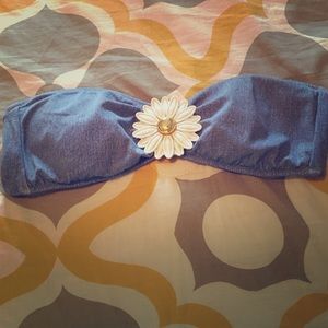 Victoria Secret strapless top