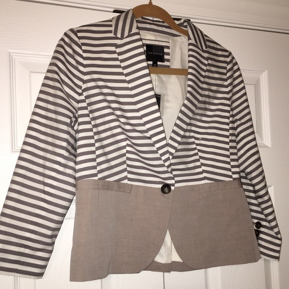 NWT The Limited Striped Blazer - Picture 2 of 4