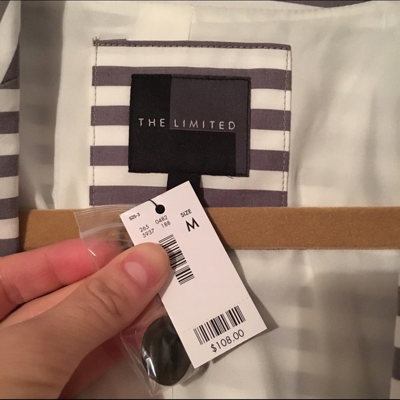 NWT The Limited Striped Blazer - Picture 4 of 4