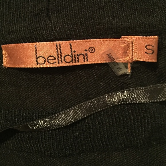 Long Asymmetrical-Cut Black Cardigan - Small NWOT - Picture 4 of 4