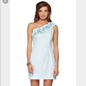 Lilly Pulitzer "Shorely Blue" Vivienne Dress