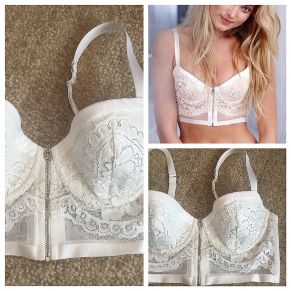 Victoria's Secret Other - ⬇️ VS Longline Cropped Metallic Lace Corset!