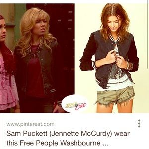 Free people varsity jacket