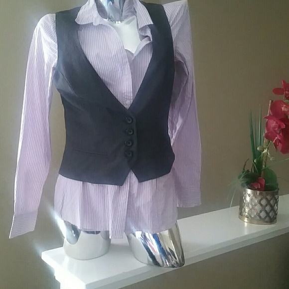 $6 - Forever 21 Pinstripe Vest