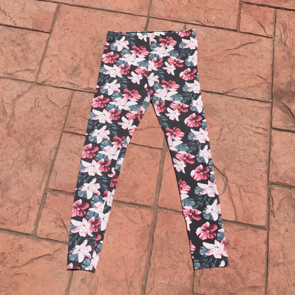 Hollister Floral Leggings