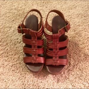 ❌SOLD❌ Massimo Supply Co. Tan Wedge