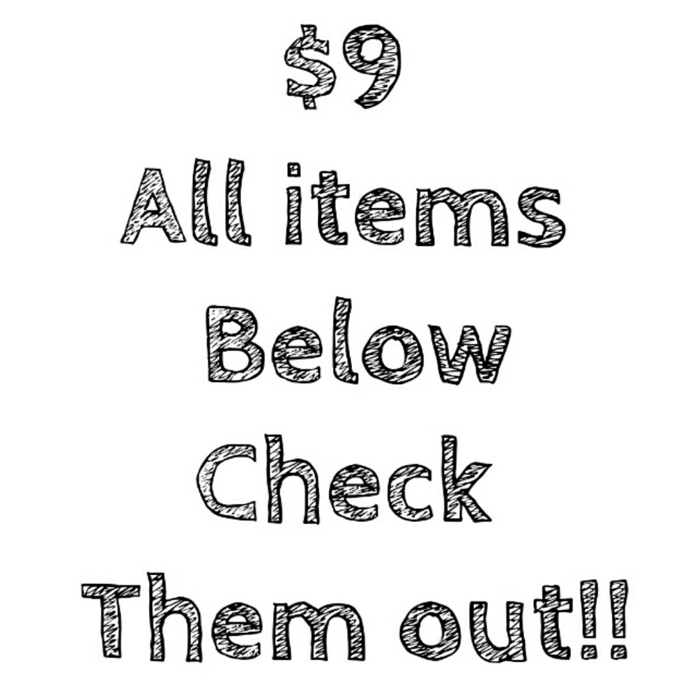Lots of $9 Items Checkout The Shop!