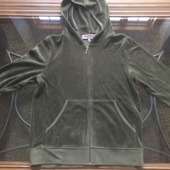 Army green Juicy Couture hoody