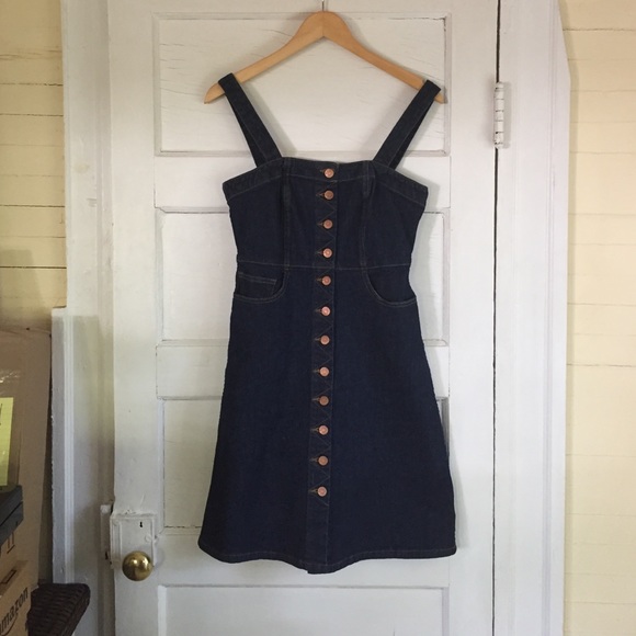 Madewell Denim Overall Dress