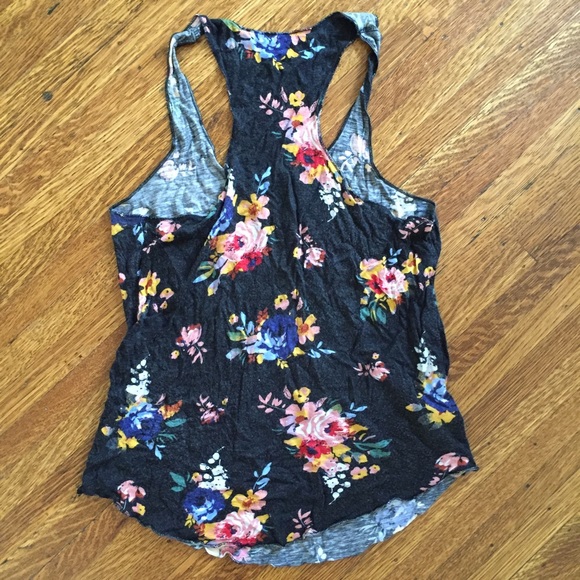 Mudd Floral Racerback Tank - Picture 3 of 4