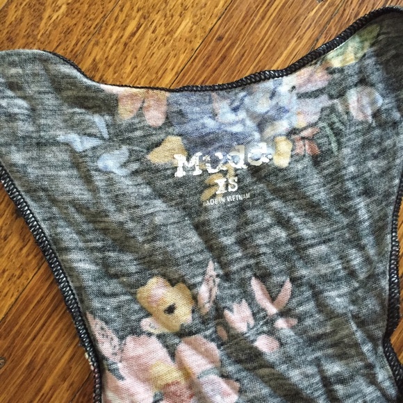 Mudd Floral Racerback Tank - Picture 4 of 4