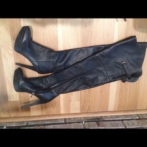 Black thigh high Jessica Simpson boots Sz 7.5