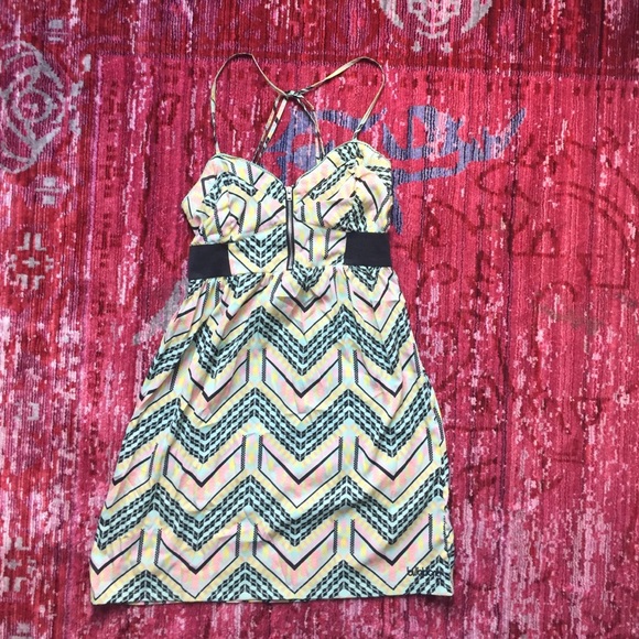Billabong printed sun dress, XS