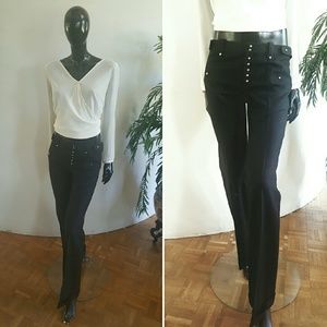 Balenciaga Black Wool Pants