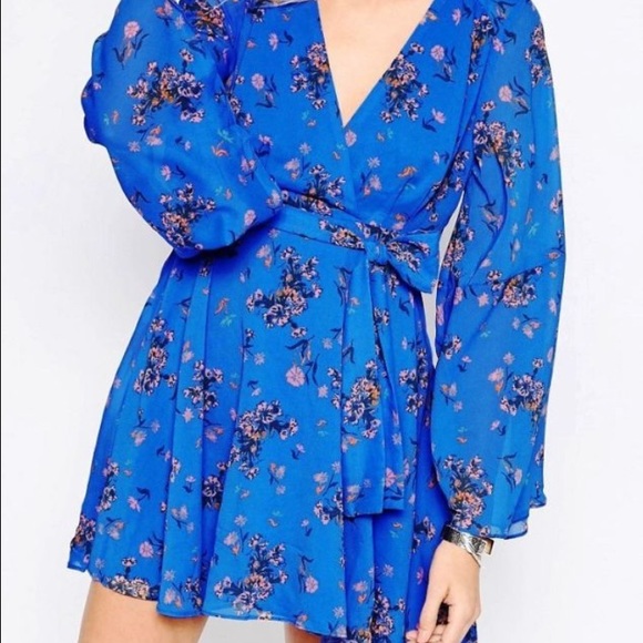 Free People bell sleeve dress