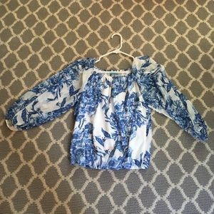 Floral Alice and Olivia blouse