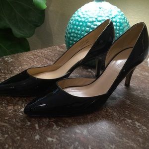 J. Crew Valentina Black Patent Pumps